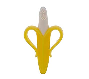 Monkey Mouth Baby Infant Banana Teething Toothbrush. The Perfect Teething Training Toothbrush For Your Lil...