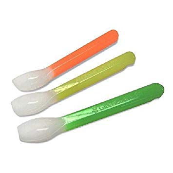 Soft Silicone Baby Spoons - 3 Pc