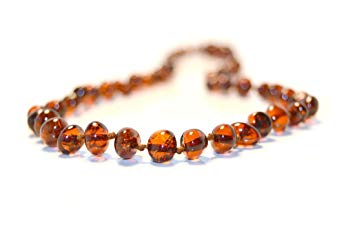 Certified Baltic Amber Necklace 25 Inch (honey) - Anti-inflammatory