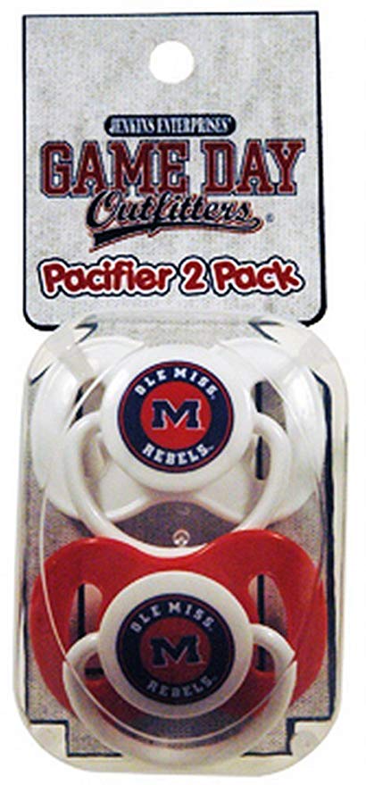 Game Day Outfitters NCAA Ole Miss Rebels Infant Pacifier