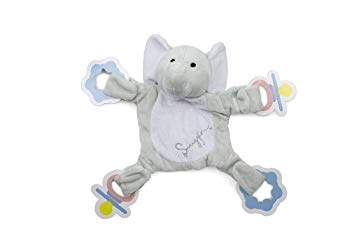 Snuggin - The Comforting Day and Night Lovey Miracle for Babies (Gray Elephant) - Plush Stuffed Animal...