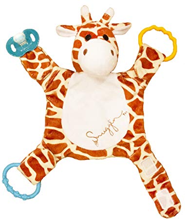 Snuggin - The Comforting Day and Night Lovey Miracle for Babies (Spotted Giraffe) - Plush Stuffed Animal...