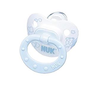 Nuk- Baby Rose And Blue Silicone Bpa Free Pacifier, Size 1, Colors May Vary