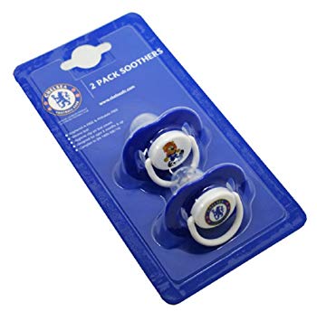 Official Chelsea FC Soothers Pacifiers