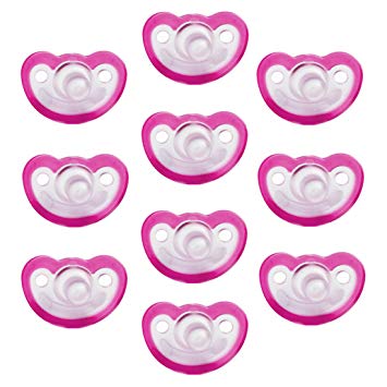 Razbaby JollyPop 3+ Months Pacifier 10 Pack Unscented - Pink Review